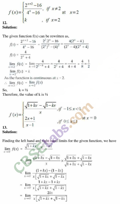 NCERT Exemplar Class 12 Maths Chapter 5 Continuity and Differentiability Img 7