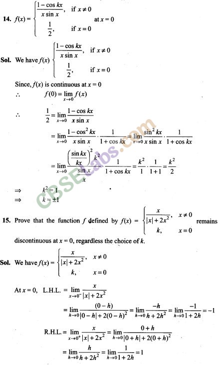 NCERT Exemplar Class 12 Maths Chapter 5 Continuity and Differentiability Img 8