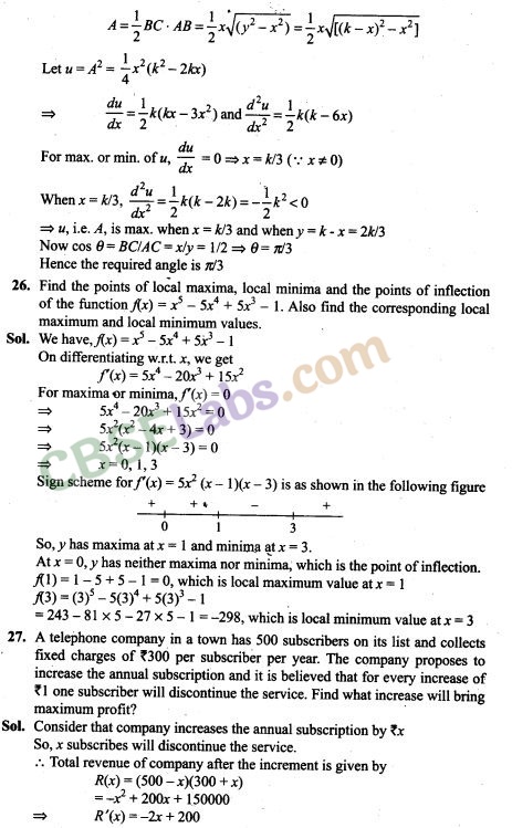 NCERT Exemplar Class 12 Maths Chapter 6 Application of Derivatives Img 14