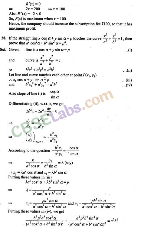 NCERT Exemplar Class 12 Maths Chapter 6 Application of Derivatives Img 15