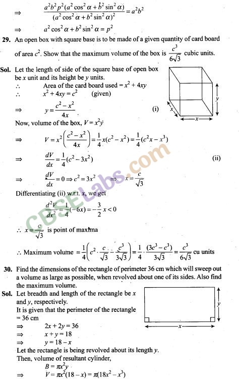NCERT Exemplar Class 12 Maths Chapter 6 Application of Derivatives Img 16
