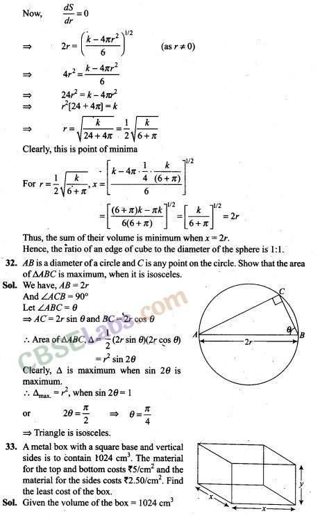 NCERT Exemplar Class 12 Maths Chapter 6 Application of Derivatives Img 18