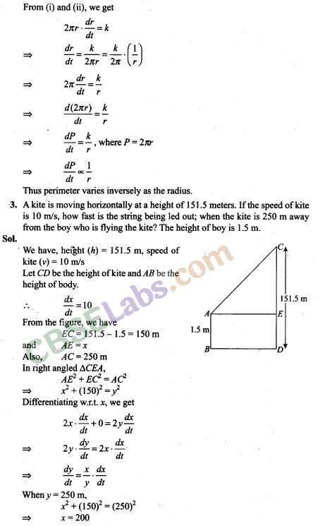 NCERT Exemplar Class 12 Maths Chapter 6 Application of Derivatives Img 2