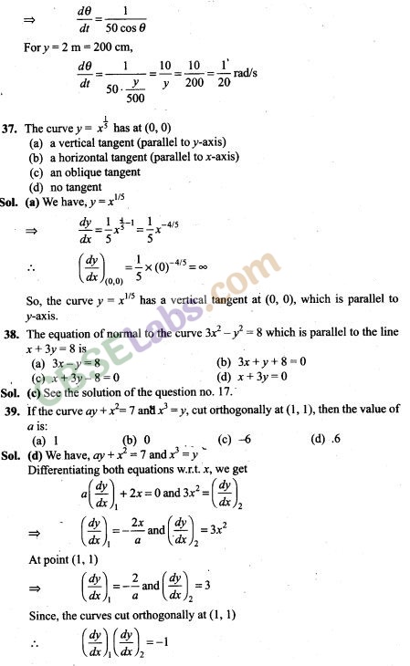 NCERT Exemplar Class 12 Maths Chapter 6 Application of Derivatives Img 23