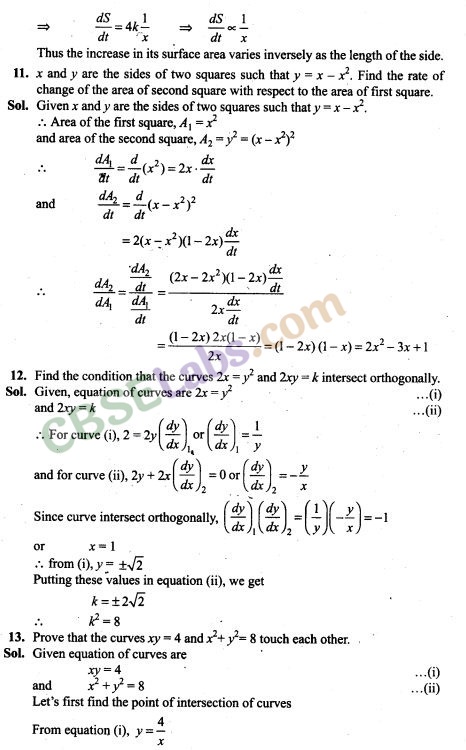 NCERT Exemplar Class 12 Maths Chapter 6 Application of Derivatives Img 6