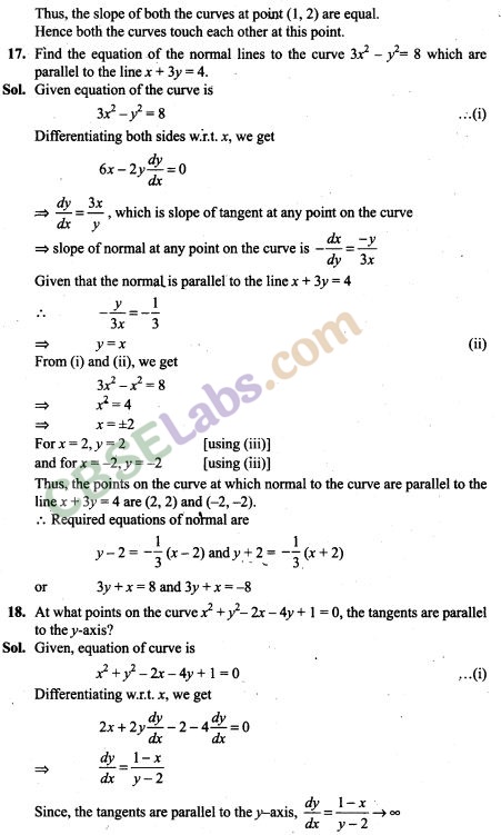 NCERT Exemplar Class 12 Maths Chapter 6 Application of Derivatives Img 9