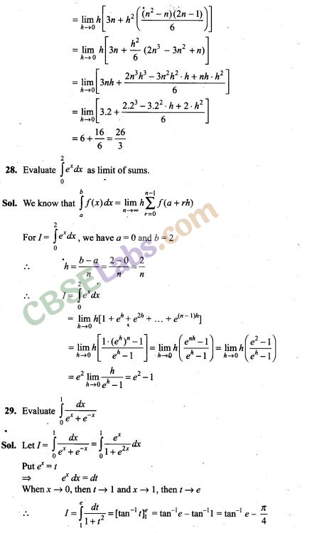 NCERT Exemplar Class 12 Maths Chapter 7 Integrals Img 11