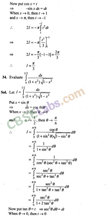 NCERT Exemplar Class 12 Maths Chapter 7 Integrals Img 14