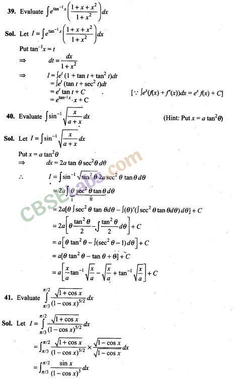 NCERT Exemplar Class 12 Maths Chapter 7 Integrals Img 19