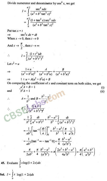 NCERT Exemplar Class 12 Maths Chapter 7 Integrals Img 22