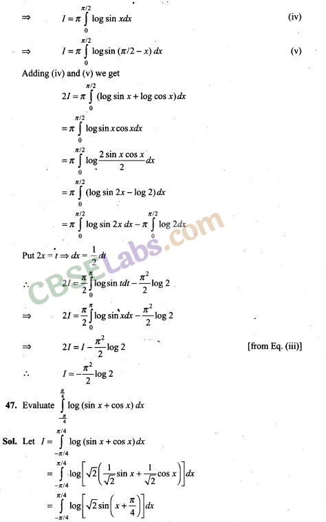 NCERT Exemplar Class 12 Maths Chapter 7 Integrals Img 24