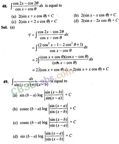 NCERT Exemplar Class 12 Maths Chapter 7 Integrals Img 26