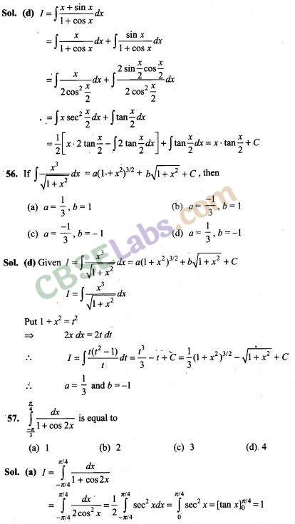 NCERT Exemplar Class 12 Maths Chapter 7 Integrals Img 30