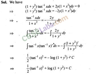 NCERT Exemplar Class 12 Maths Chapter 9 Differential Equations Img 20