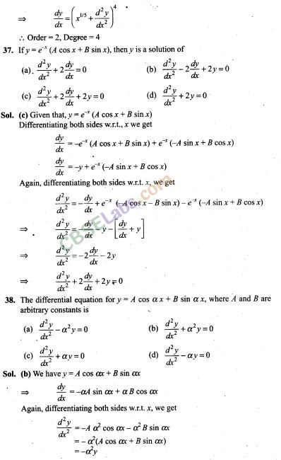 NCERT Exemplar Class 12 Maths Chapter 9 Differential Equations Img 31