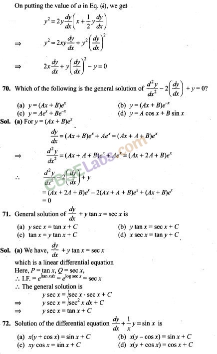 NCERT Exemplar Class 12 Maths Chapter 9 Differential Equations Img 41