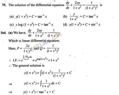 NCERT Exemplar Class 12 Maths Chapter 9 Differential Equations Img 42