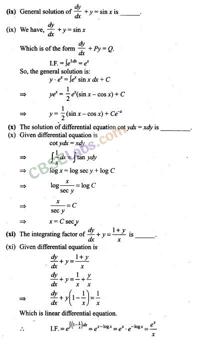 NCERT Exemplar Class 12 Maths Chapter 9 Differential Equations Img 45