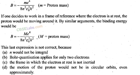NCERT Exemplar Class 12 Physics Chapter 12 Atoms Img 3