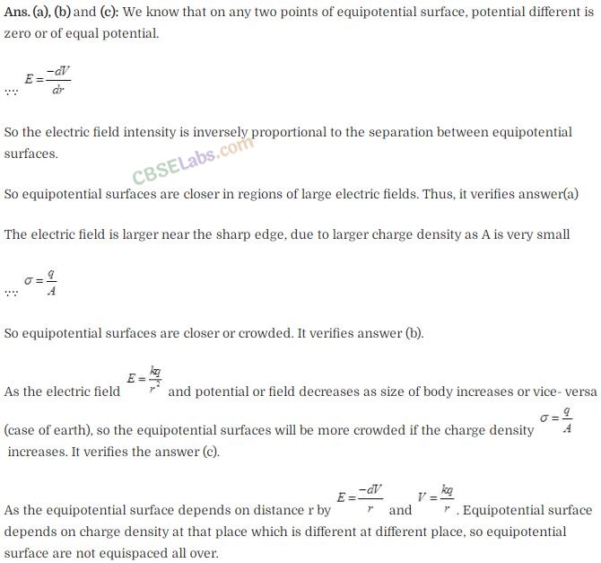 NCERT Exemplar Class 12 Physics Chapter 2 Electrostatic Potential and Capacitance Img 11