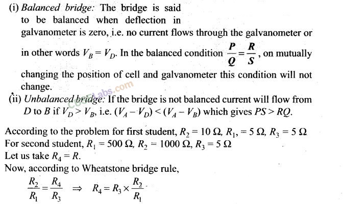 NCERT Exemplar Class 12 Physics Chapter 3 Current Electricity Img 14