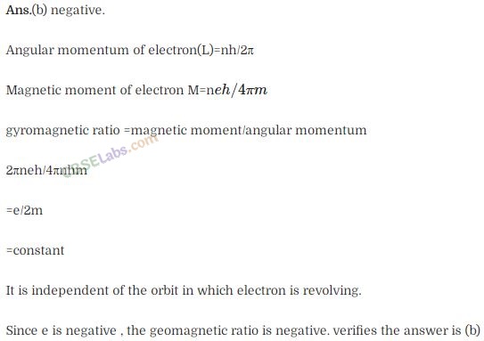 NCERT Exemplar Class 12 Physics Chapter 4 Moving Charges and Magnetism Img 11