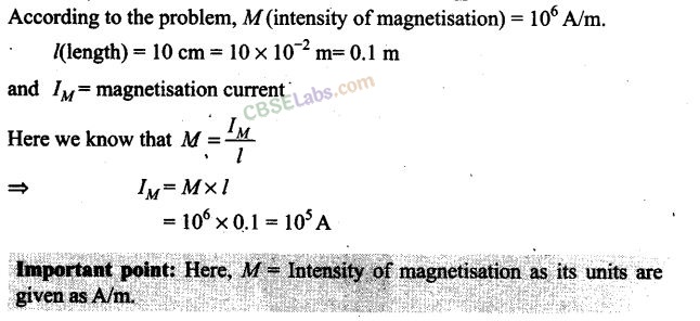 NCERT Exemplar Class 12 Physics Chapter 5 Magnetism and Matter Img 10