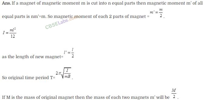 NCERT Exemplar Class 12 Physics Chapter 5 Magnetism and Matter Img 18
