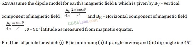 NCERT Exemplar Class 12 Physics Chapter 5 Magnetism and Matter Img 37