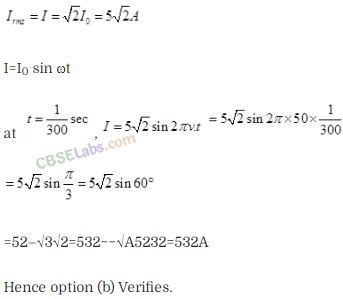 NCERT Exemplar Class 12 Physics Chapter 7 Alternating Current Img 3