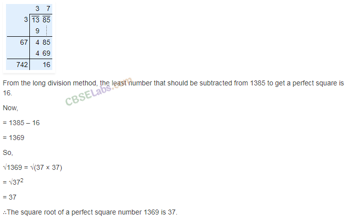 NCERT Exemplar Class 8 Maths Chapter 3 Square-Square Root and Cube-Cube Root img-74