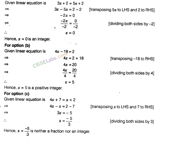 NCERT Exemplar Class 8 Maths Chapter 4 Linear Equations in One Variable img-1