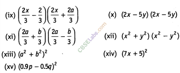 NCERT Exemplar Class 8 Maths Chapter 7 Algebraic Expressions, Identities and Factorisation img-101
