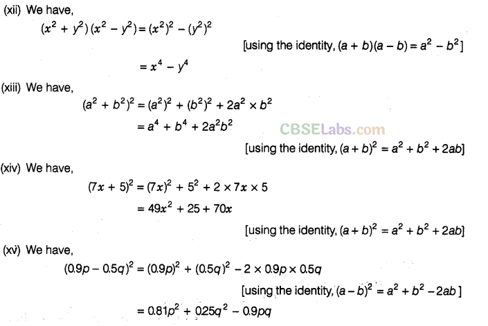 NCERT Exemplar Class 8 Maths Chapter 7 Algebraic Expressions, Identities and Factorisation img-105