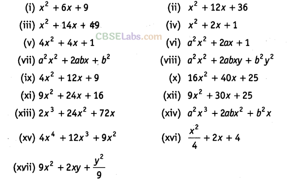 NCERT Exemplar Class 8 Maths Chapter 7 Algebraic Expressions, Identities and Factorisation img-123