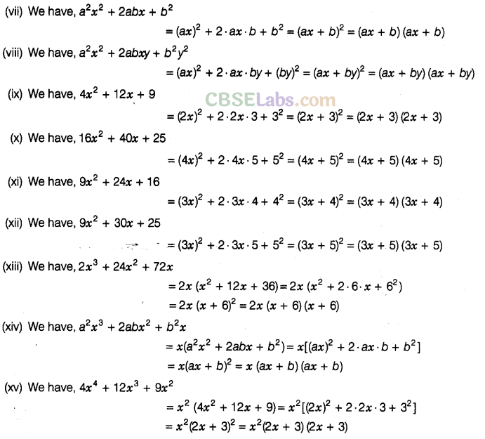 NCERT Exemplar Class 8 Maths Chapter 7 Algebraic Expressions, Identities and Factorisation img-125