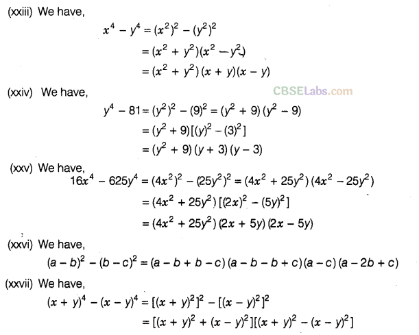 NCERT Exemplar Class 8 Maths Chapter 7 Algebraic Expressions, Identities and Factorisation img-140