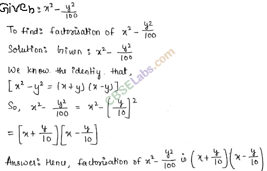 NCERT Exemplar Class 8 Maths Chapter 7 Algebraic Expressions, Identities and Factorisation img-141