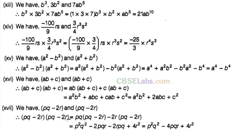 NCERT Exemplar Class 8 Maths Chapter 7 Algebraic Expressions, Identities and Factorisation img-90