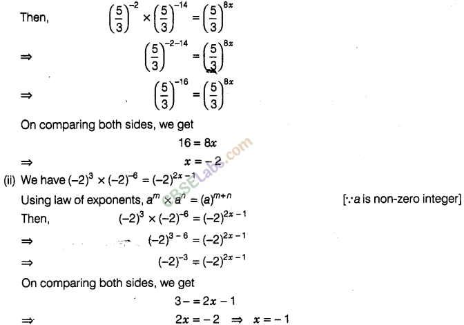 NCERT Exemplar Class 8 Maths Chapter 8 Exponents and Powers img-147