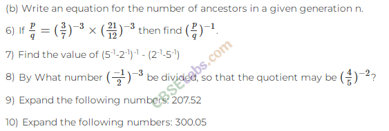 NCERT Exemplar Class 8 Maths Chapter 8 Exponents and Powers img-200