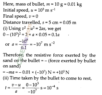 NCERT Exemplar Class 9 Science Chapter 9 Force and Laws of Motion img-5