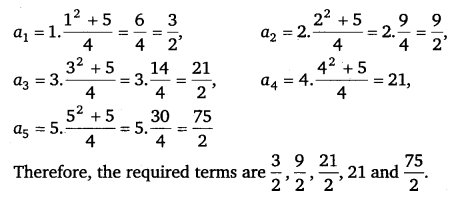 NCERT Solutions for Class 11 Maths Chapter 9 Sequences and Series Ex 9.1 1
