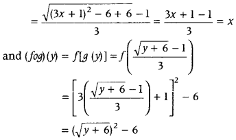 Relations and Functions Class 12 Maths Important Questions Chapter 1 19