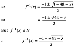 Relations and Functions Class 12 Maths Important Questions Chapter 1 5