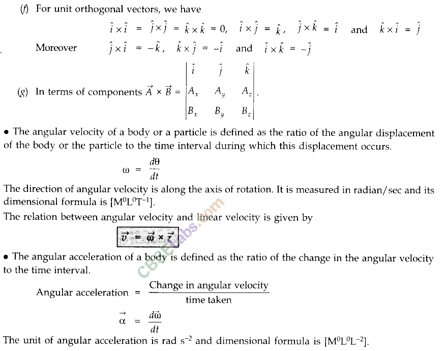 Systems of Particles and Rotational Motion Class 11 Notes Physics Chapter 7 img-5