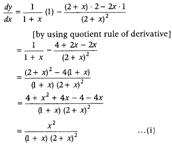 Application of Derivatives Class 12 Important Questions Chapter 6 12