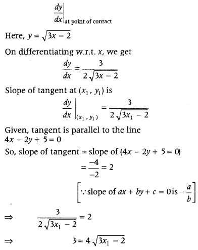 Application of Derivatives Class 12 Important Questions Chapter 6 20