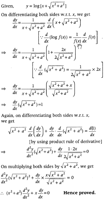 Continuity and Differentiability Class 12 Maths Important Questions Chapter 5 106