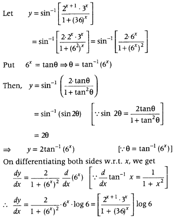 Continuity and Differentiability Class 12 Maths Important Questions Chapter 5 108